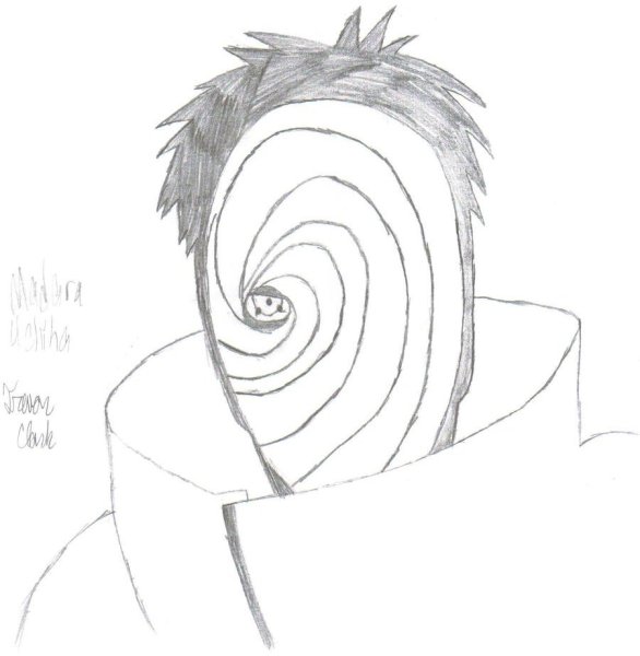 Тоби и Какаши Шаринган