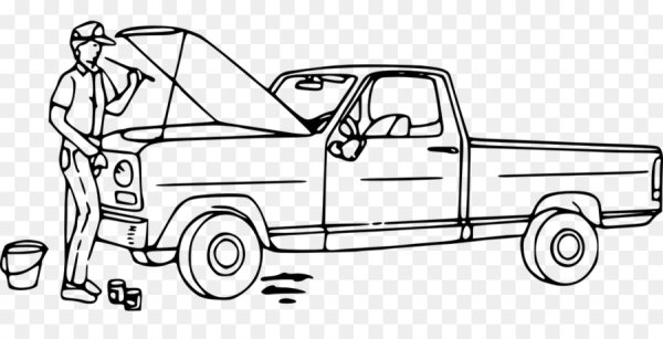 Раскраска автомастерская