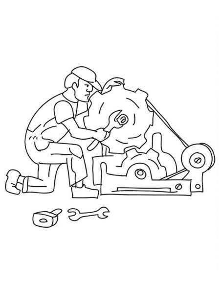 Завод машин вектор