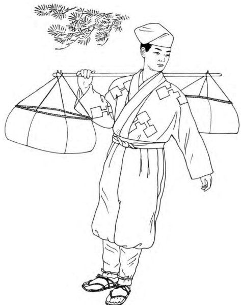 Портрет китайской девушки карандашом