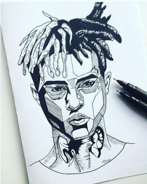 Портрет Xxtentacion