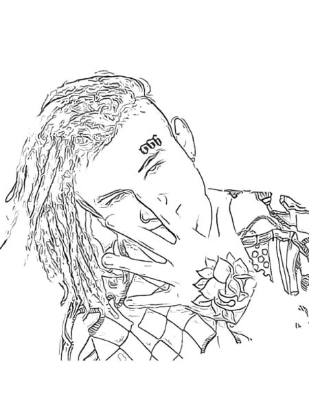 Моргенштерн карандашом 2020