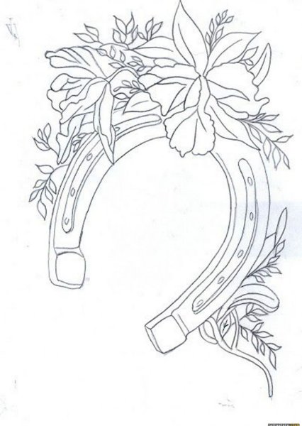 Подкова эскиз