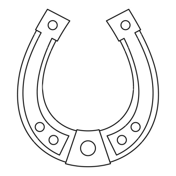 Подкова печать