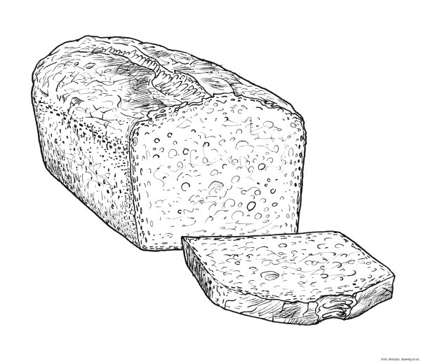 Хлеб эскиз