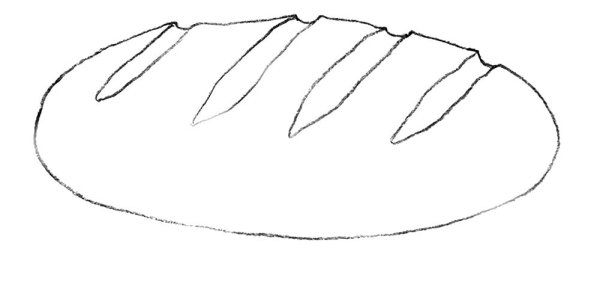 Рисование хлебобулочные изделия