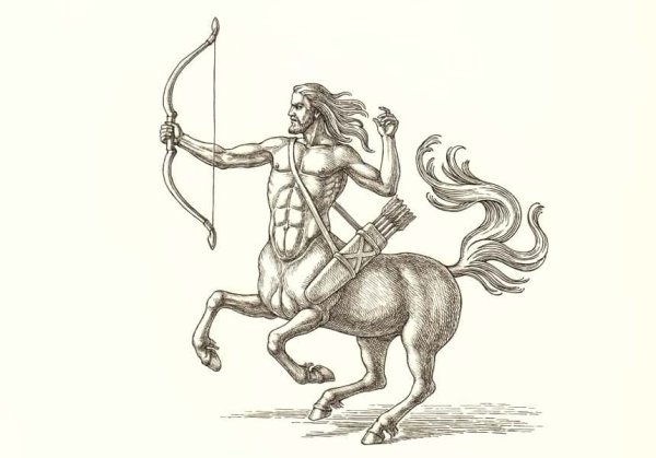 Кентавр рисунок