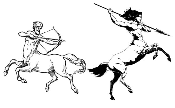 Мифологический Жанр карандашом