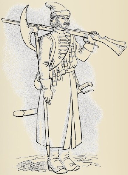 Стрелецкие войска Ивана Грозного раскраска