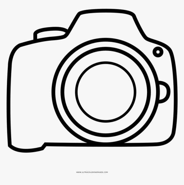 Фотоаппарат раскраска