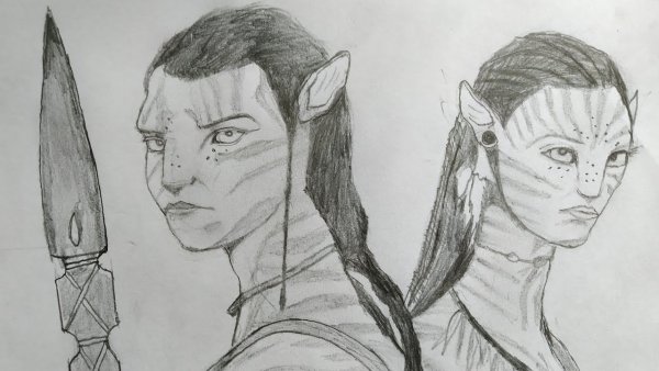 Аватар карандашом