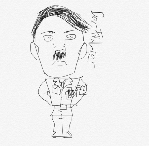 Рисунки Гитлера Адольфа