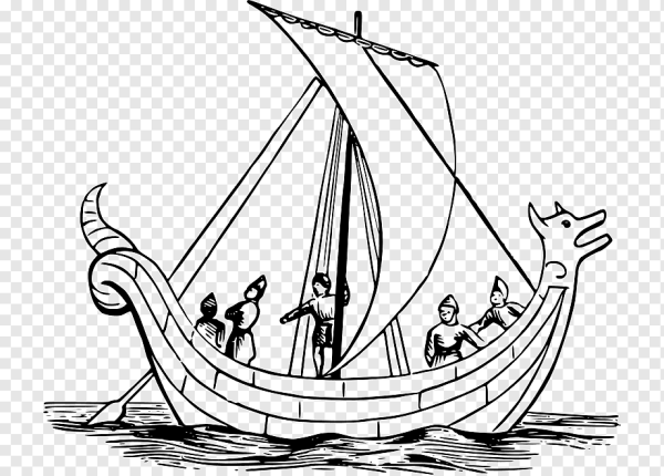 Ладья раскраска для детей