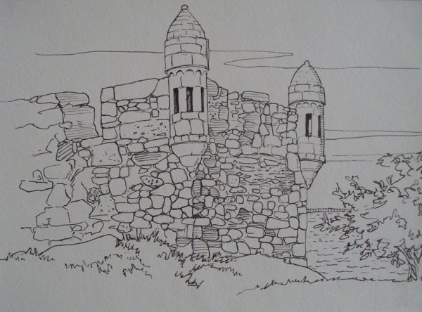 Ласточкино гнездо в Крыму рису