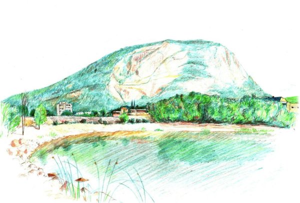 Рисунок на тему Крымская Весна