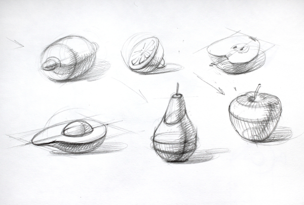 Наброски предметов