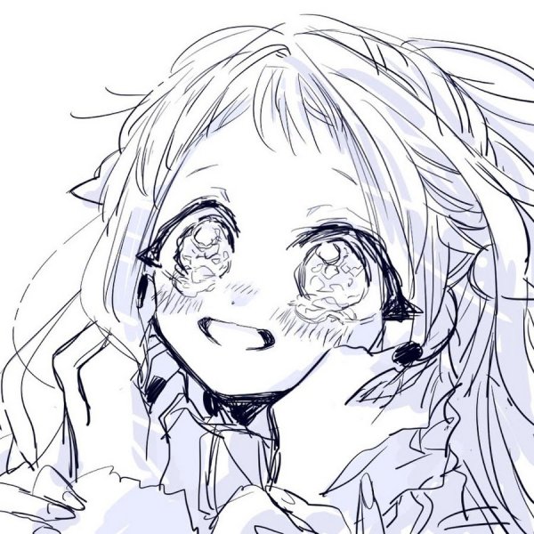 Раскраски аниме Ханако Сан