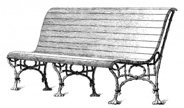Эскизы кованой мебели