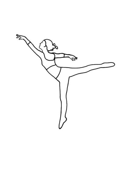 Раскраска хореография