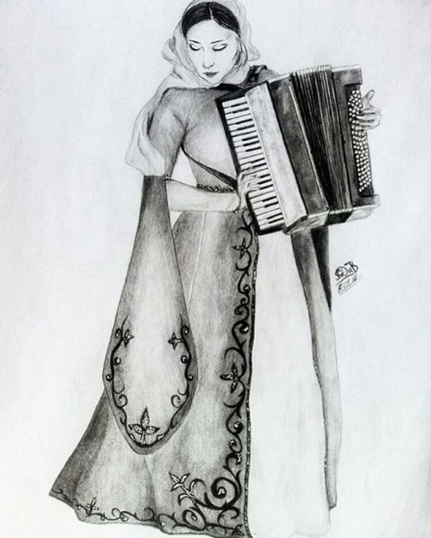 Адыги раскраска