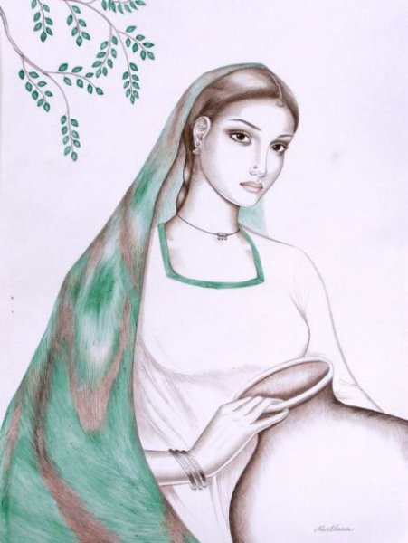 Горянка с кувшином