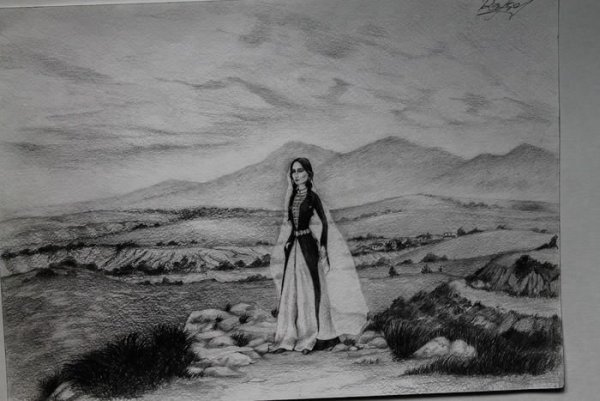 Портрет горянки