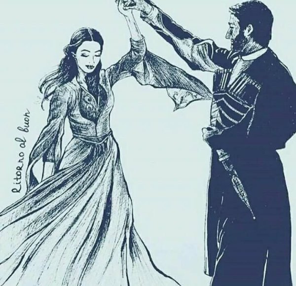 Картина карандаш армянка