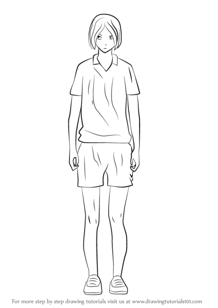 Скетчбук аниме волейбол