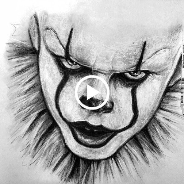 Страшные рисунки для срисовки