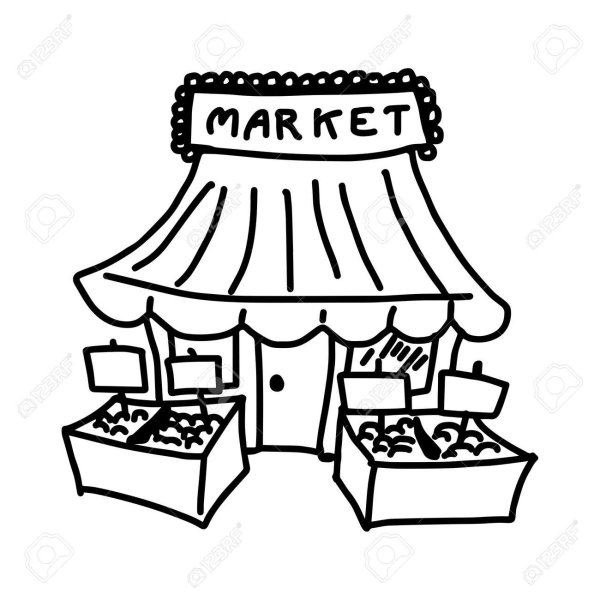 Ярмарка карандашом легко