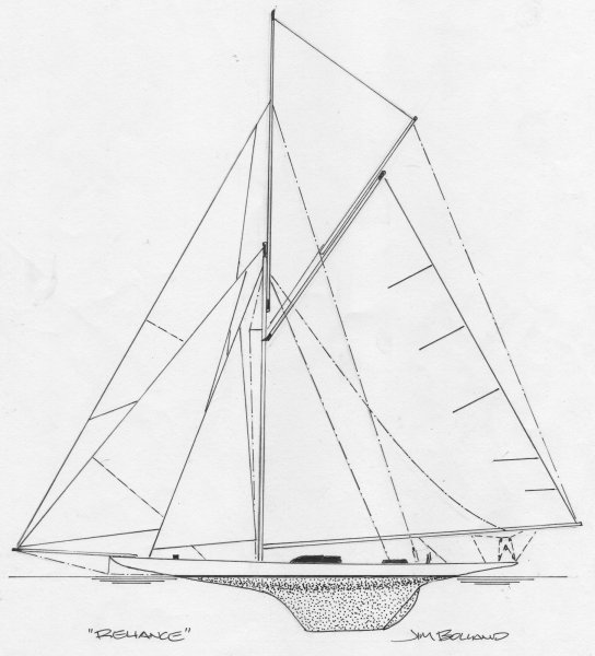 Зарисовки яхты