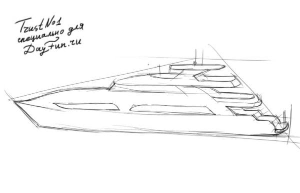 Лодка с парусом для детей