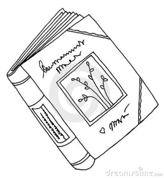 Раскраска "книга"