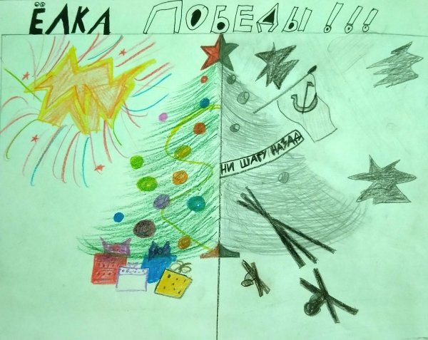 Музей Победы конкурс рисунков елка Победы