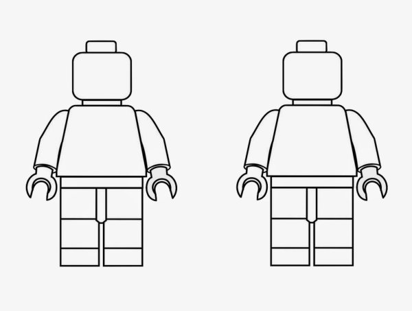 Раскраска лего человечки
