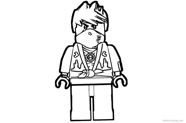 Раскраски LEGO Ninjago Кай