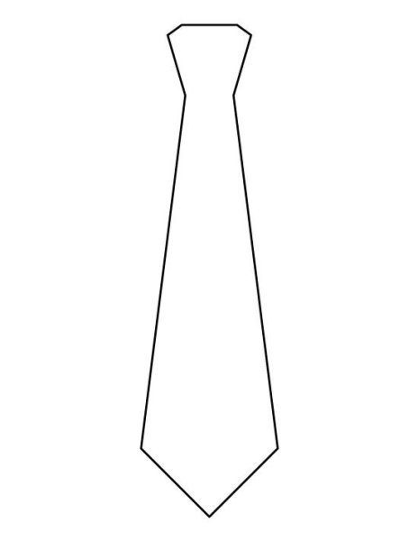 Галстук зарисовка