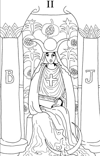 Таро раскраска Уэйта