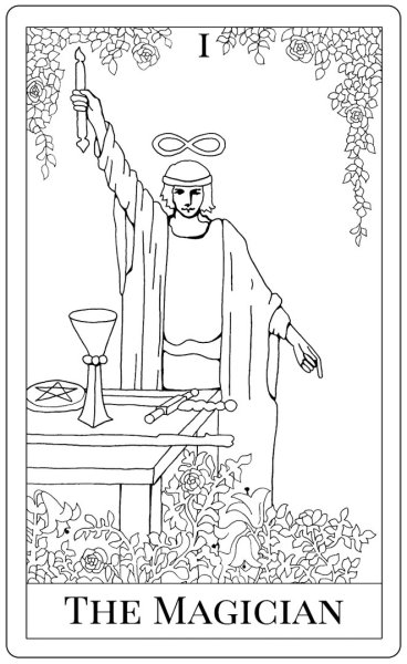 Карта маг Таро Райдера Уэйта