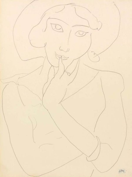 Анри Матисс зарисовки