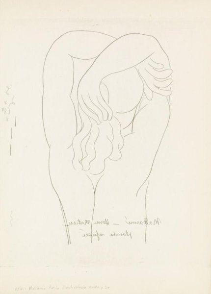 Анри Матисс рисунки карандашом