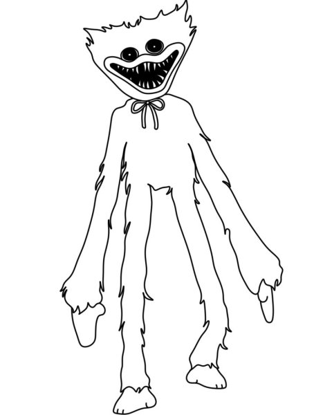 Раскраски монстры ХАГИВАГИ