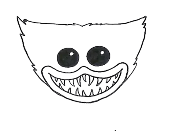 Huggy Wuggy рисунок