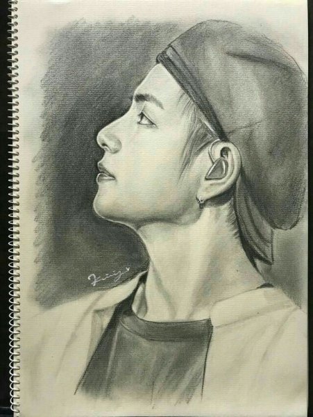 Ким Тэхен скетч