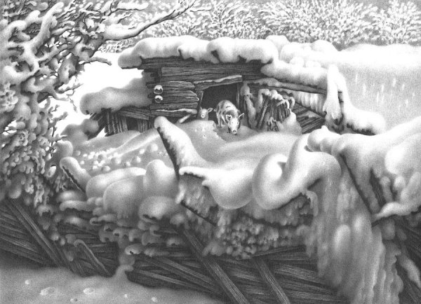 Графика Гурама Доленджашвили