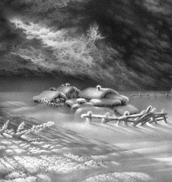 Грузинский художник Гурам Доленджашвили