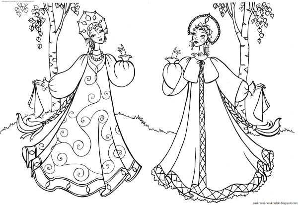 Нарисовать царицу