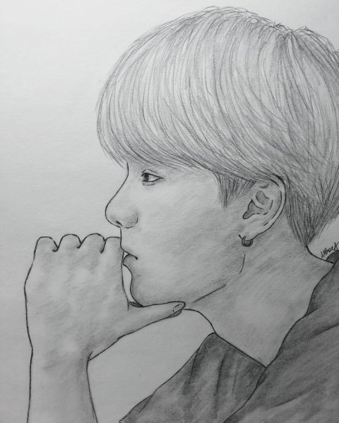 Рисунки БТС мин Юнги