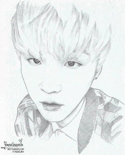 Портрет БТС Шуга