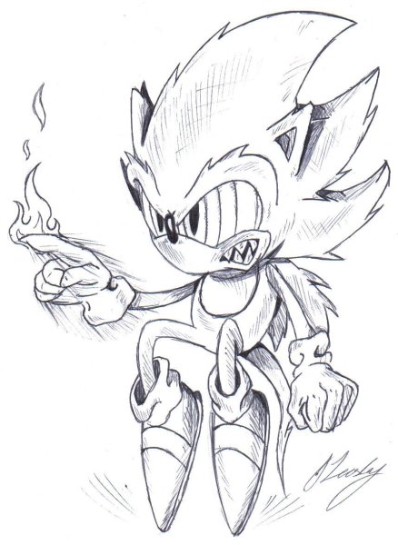 Раскраски Соник ехе FNF